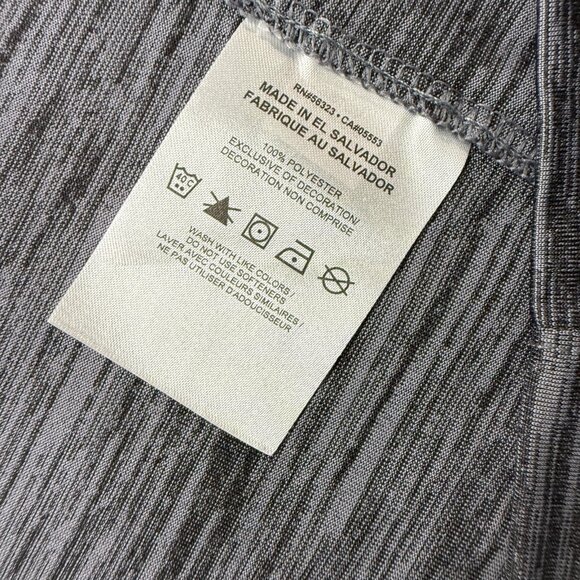 Ohio State Buckeyes Nike Performance Shirt Men S Gray Black Heather Short Sleeve - Picture 6 of 13